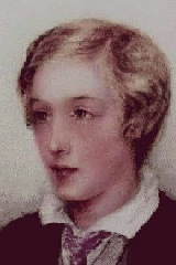 painting of Hopkins at about age 14